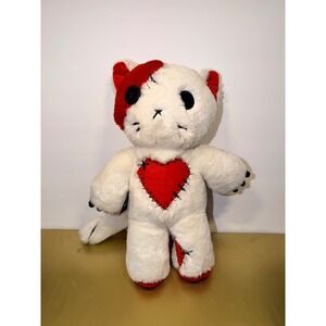 Rare Mysterious Dreadfuls Love Kitten Creepy Cute Plush Cat HTF Heart Toy 12"